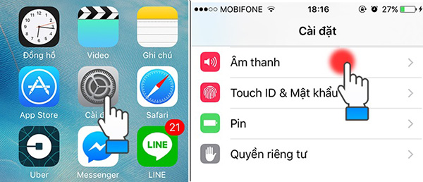 cách cài nhạc chuông cho Iphone - Itunes