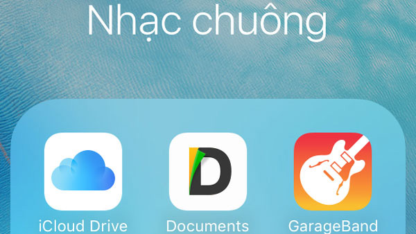 cách cài nhạc chuông cho Iphone - GarageBand