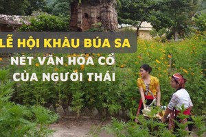 Lễ hội Khàu Búa Sa: Lưu giữ nét văn hóa cổ của người Thái