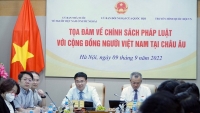 Toạ đàm về chính sách pháp luật với cộng đồng người Việt Nam tại châu Âu