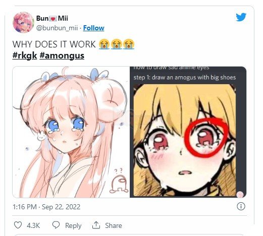 Hóa ra use Meme Sú là cách dễ dàng nhất để ghép đôi mắt buồn trong Anime -  Kênh giải trí